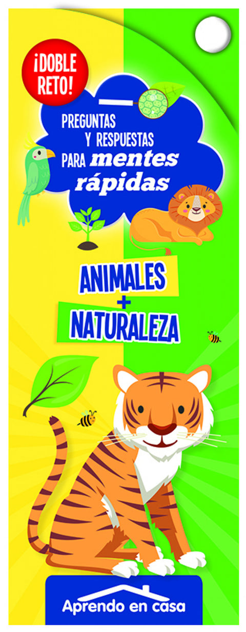  APRENDO EN CASA DOBLE RETO - ANIMALES + NATURALEZA 