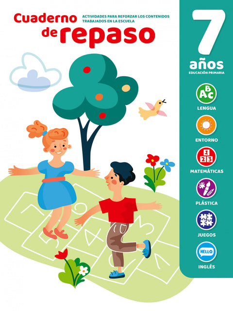  CUADERNO DE REPASO LUMINISCENTE 7 AÑOS 