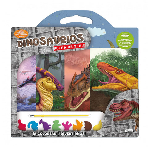  ¡A COLOREAR Y DIVERTIRNOS! DINOSAURIOS FUERA DE SERIE 