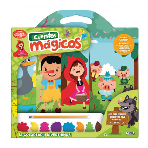  ¡A COLOREAR Y DIVERTIRNOS! CUENTOS MÁGICOS 