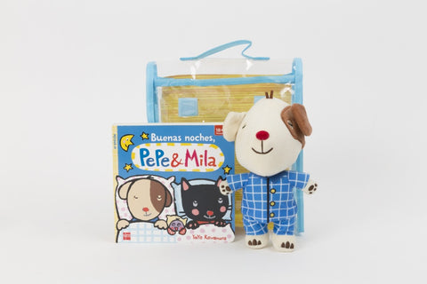  Pack de Buenas noches, Pepe Mila (con muñeco de Pepe en pijama) 