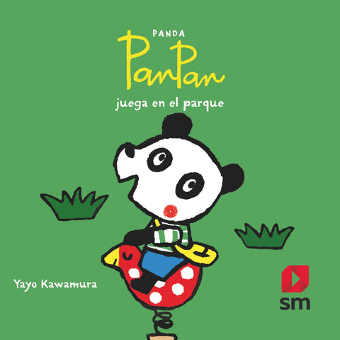  Panda PanPan juega en el parque 