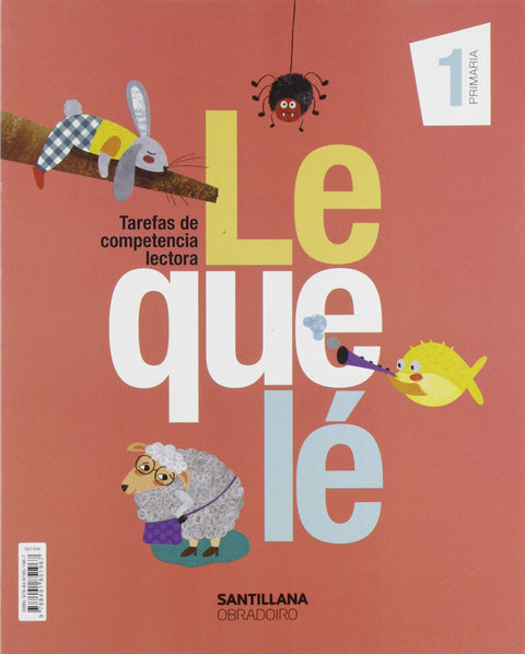  CADERNO COMPRENSIÓN LECTORA 1ºPRIMARIA. LEQUELE 2019 