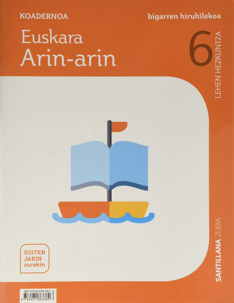  CUADERNO LENGUA 6 PRIMARIA 2 TRIM SABER HACER CONTIGO ZUBIA 