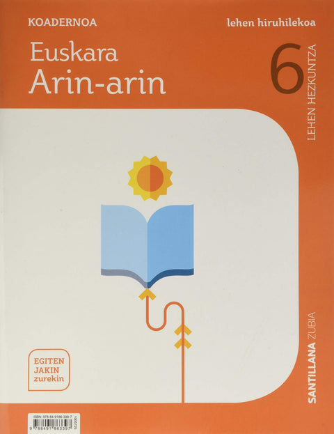  CUADERNO LENGUA 6 PRIMARIA 1 TRIM SABER HACER CONTIGO ZUBIA 
