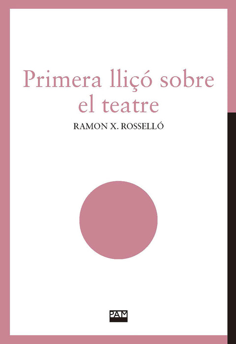  Primera lliçó sobre el teatre 