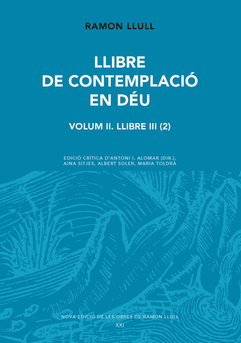  Llibre de contemplació en Déu. Volum II. Llibre III (2) 