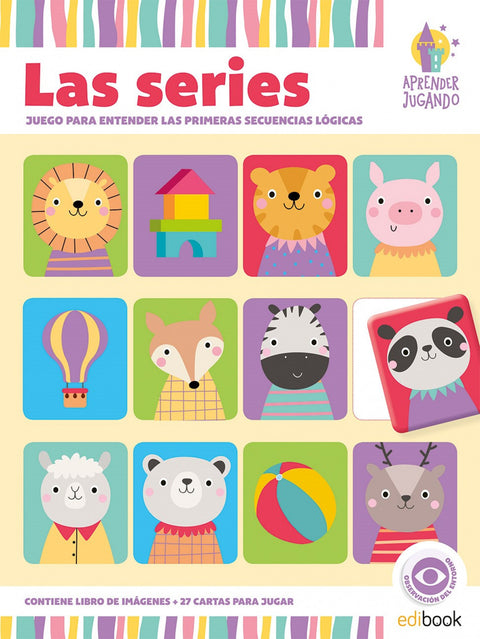  APRENDER JUGANDO LIBRO CON FIGURAS TROQUELADAS- LAS SERIES 