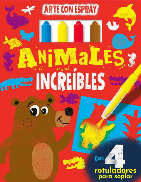  ANIMALES INCREIBLES. ARTE CON SPRAY 