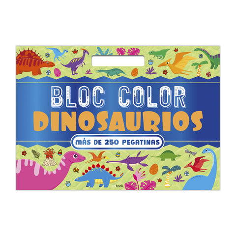  BLOC COLOR - DINOSAURIOS 