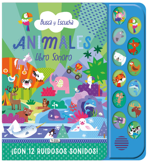  BUSCA Y ESCUCHA - ANIMALES 