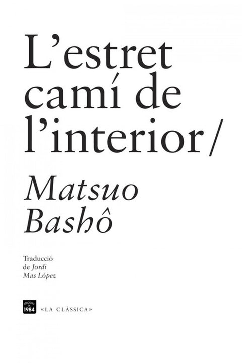  L´estret cami de l´interior 