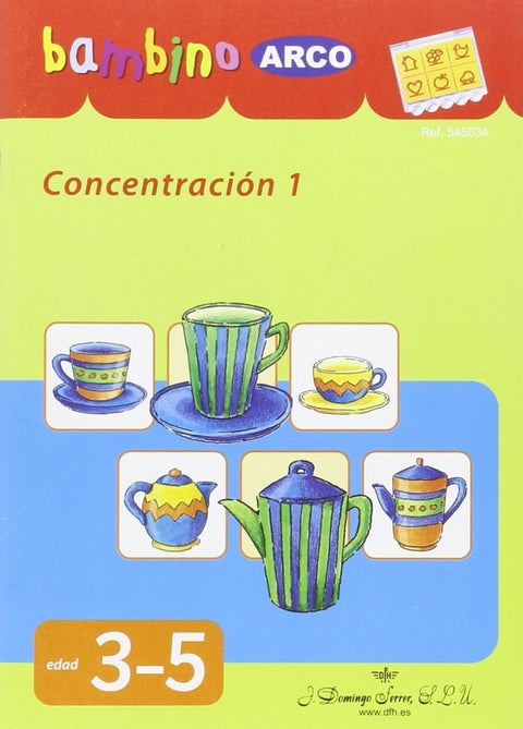  Bambino luk 3-5 años: concentracion 1 