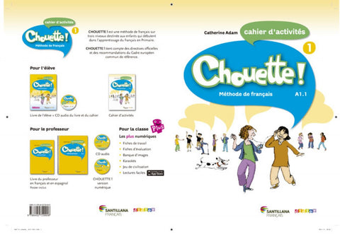  Chouette 1 Cahier d'exercices 