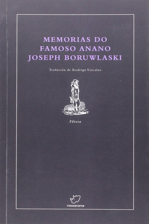  Memorias do famoso anano Joseph Boruwlaski 