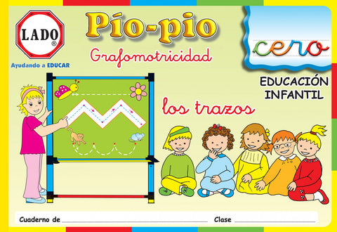  Pío-Pío, grafomotricidad, los trazos. Cuaderno 0 