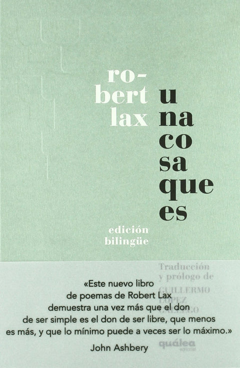  UNA COSA QUE ES 