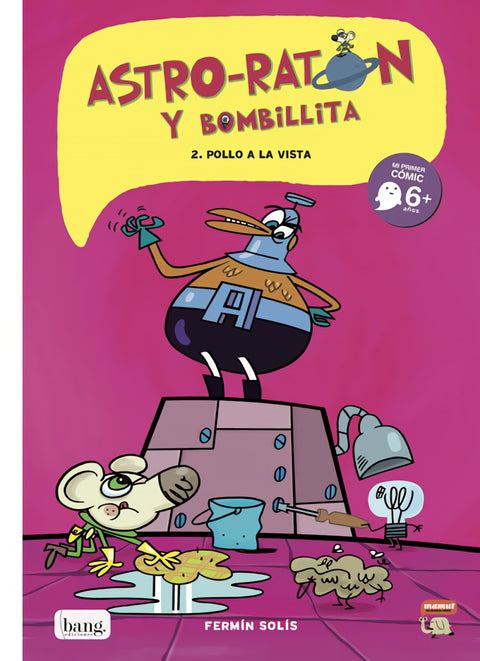  Astro Raton Y Bombillita, 2 Pollo Vista 