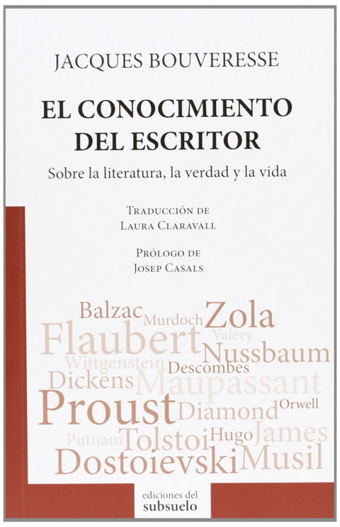  El conocimiento del escritor 