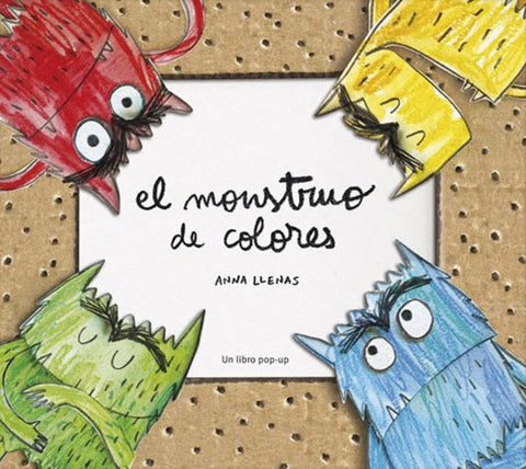  El monstruo de colores (despegable) 