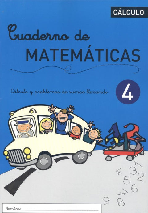  CUADERNO DE MATEMÁTICAS 4 