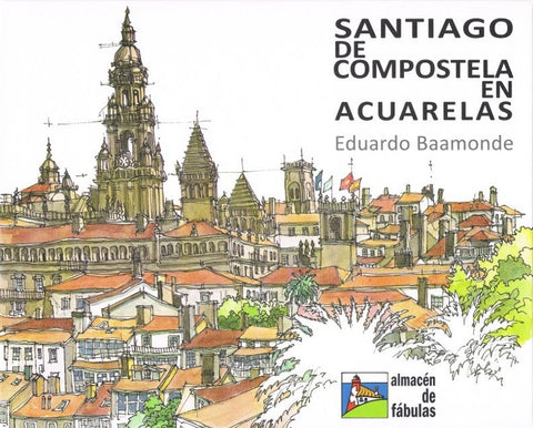 Santiago de compostela en acuarelas 
