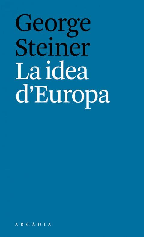  LA IDEA D'EUROPA 