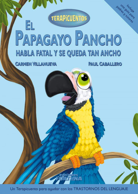  El papagayo Pancho habla fatal y se queda tan ancho 