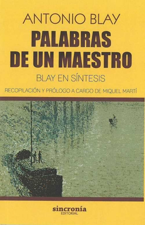  PALABRAS DE UN MAESTRO 
