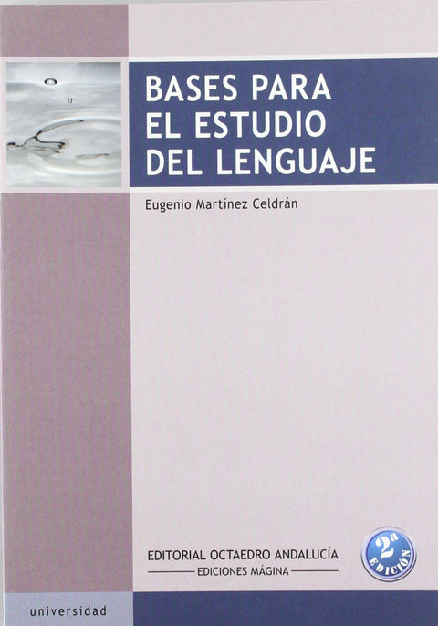  Bases para el estudio del lenguaje 