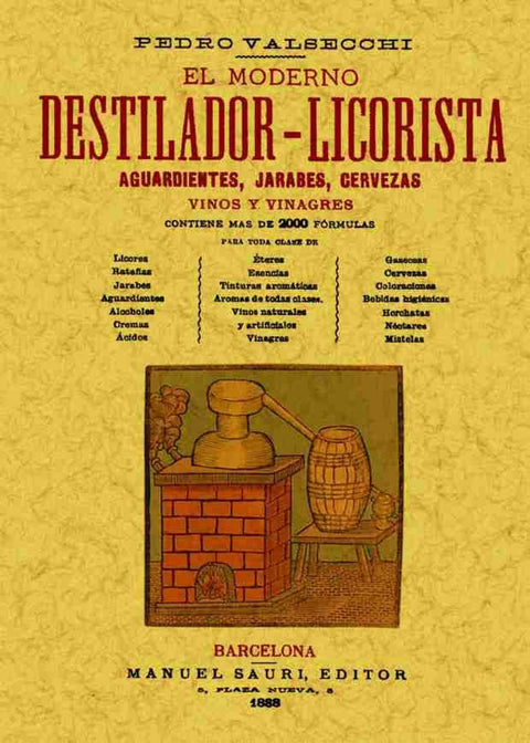  Moderno destilador-licorista. Edición facsimil 