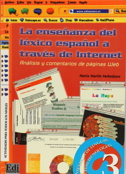  La enseñanza del léxico español a través de Internet 