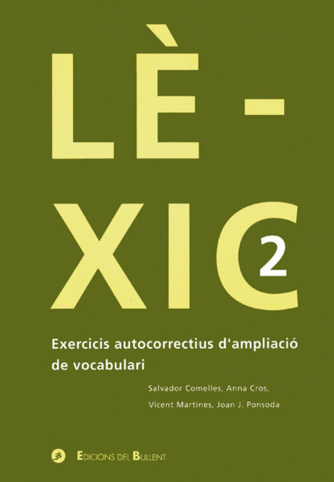  LEXIC 2 (AMPLIAC. VOCABULARI) 