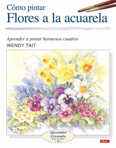  Como pintar flores a la acuarela 