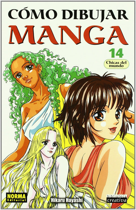  Como dibujar manga 14 chicas del mundo 
