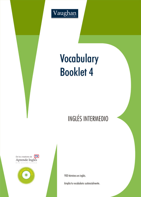  Vocabulary Booklet 4 