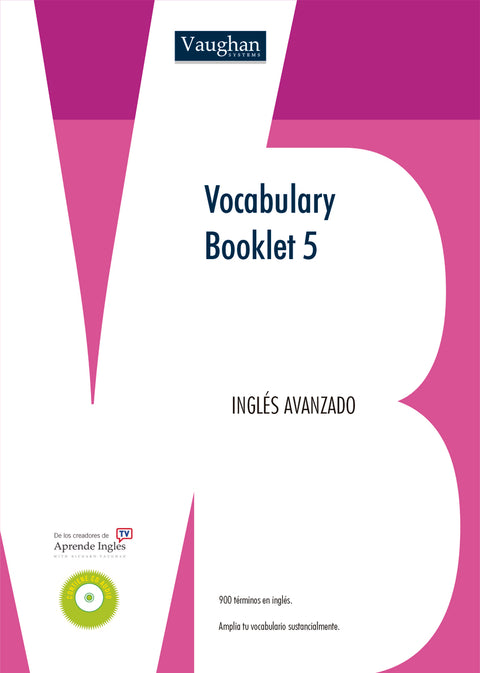  Vocabulary Booklet 5 
