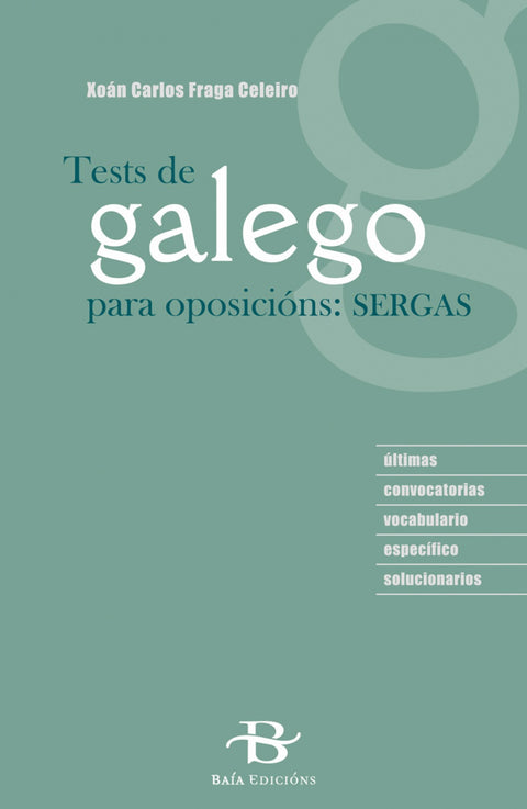 Test de galego para oposicions 