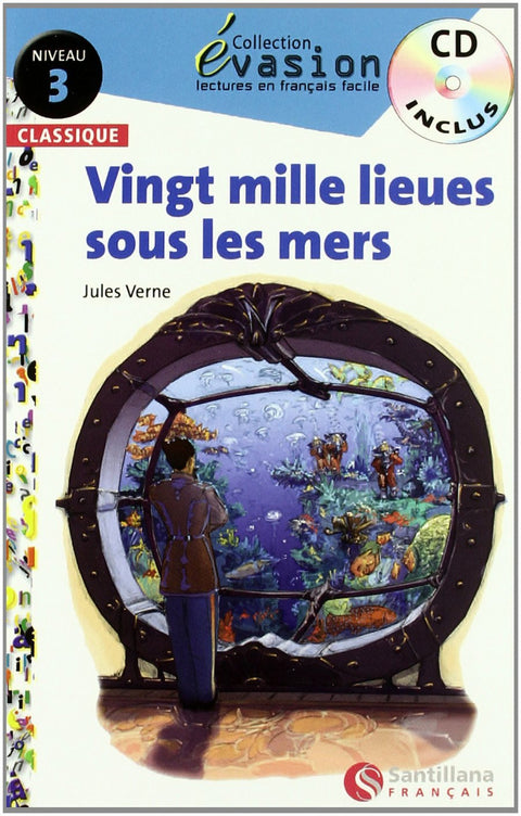  Evasion clasicos 20000 lieues sous les mers +cd 