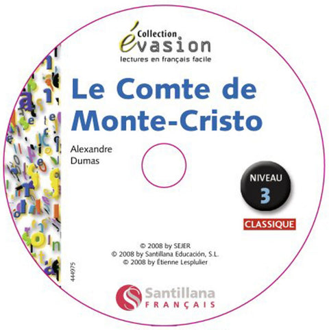  Evasion 3 pack le comte de monte cristo + cd 