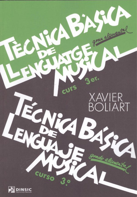  Tecnica basica llenguatge musical 3º CURSO 