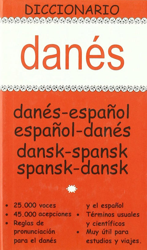  diccionario danes dan-esp / esp-dan 