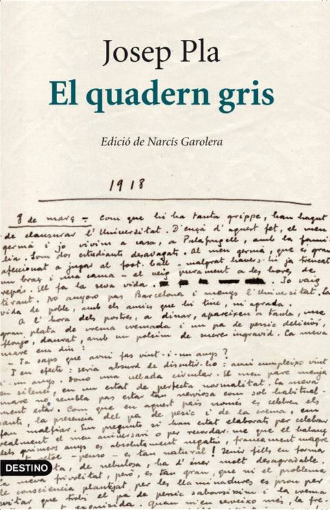  El quadern gris. Edició crítica 