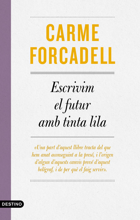  Escrivim el futur amb tinta lila 