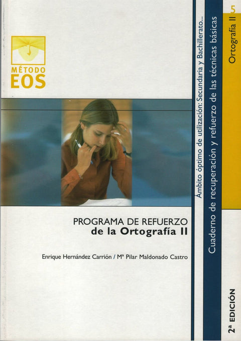  Ii. Refuerzo de la ortografía 
