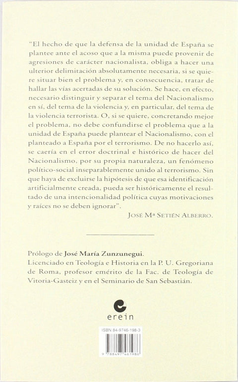  Unidad de España y juicio ético 