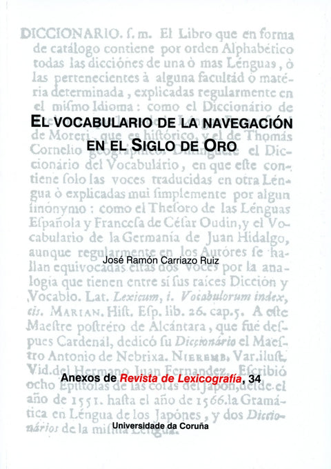  El vocabulario de la navegación en el siglo de oro 