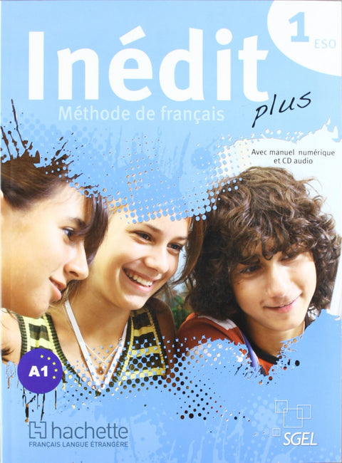  (11).INEDIT PLUS 1º.ESO (LIVRE+CD) *FRANCES* 
