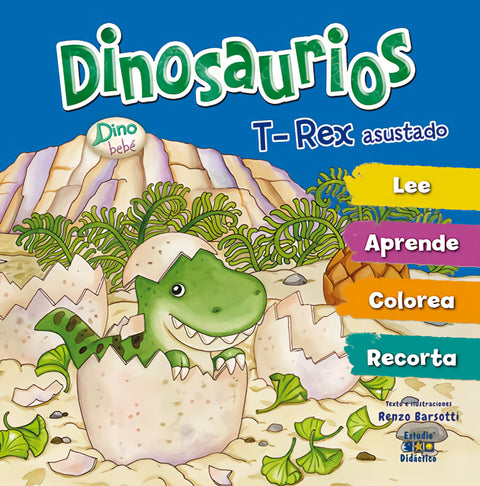  DINOSAURIO T-REX ASUSTADO 