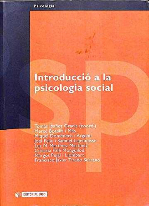  Introducció a la psicologia social 
